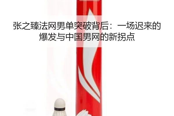 张之臻法网男单突破背后：一场迟来的爆发与中国男网的新拐点 - qusports